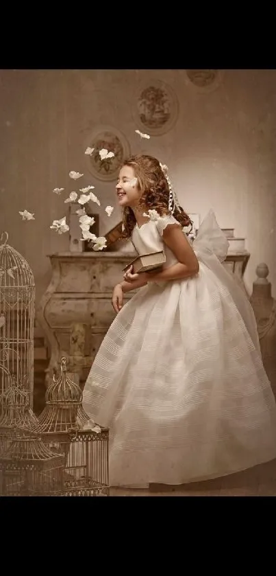 Wedding Dress Bride Flash Photography Live Wallpaper