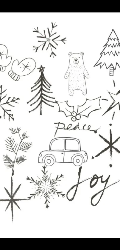 White Plant Branch Live Wallpaper