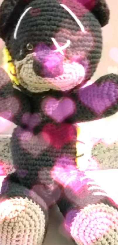 White Purple Toy Live Wallpaper