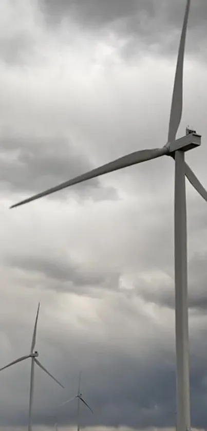 Windmill Cloud Sky Live Wallpaper