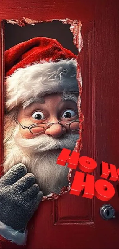 Window Beard Christmas Live Wallpaper