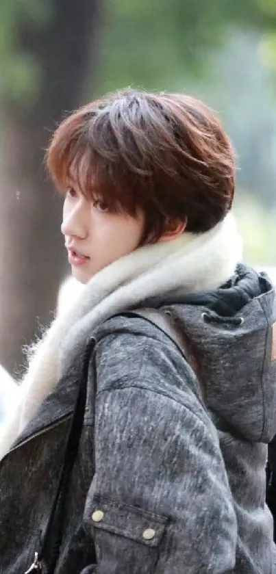 Winter Fashion Jacket Live Wallpaper