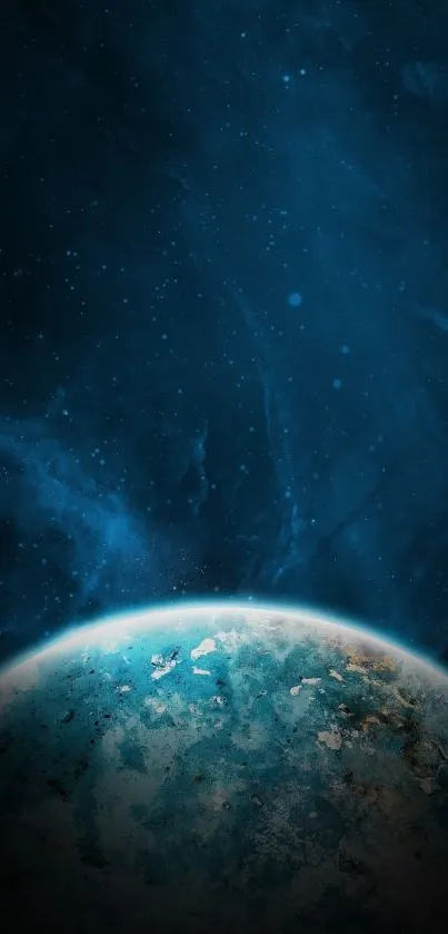 World Electric Blue Astronomical Object Live Wallpaper