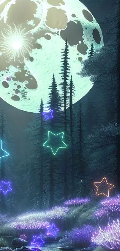 World Light Purple Live Wallpaper