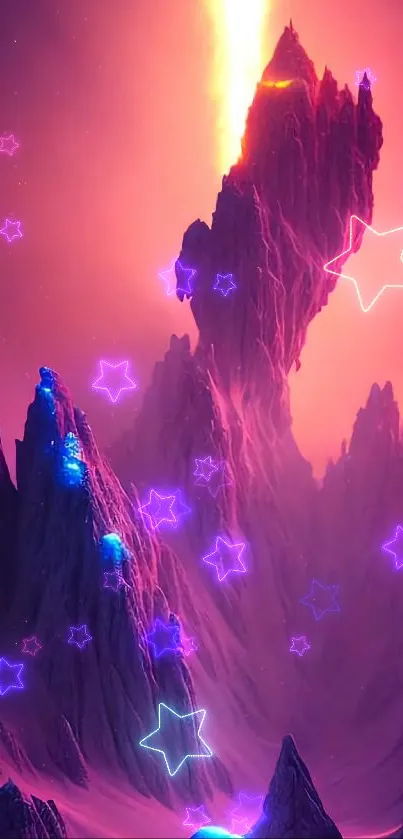 World Purple Light Live Wallpaper