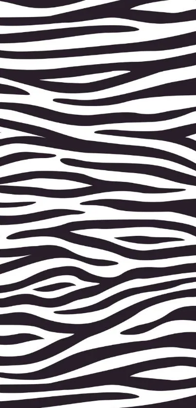 Stylish zebra print wallpaper for mobile devices.