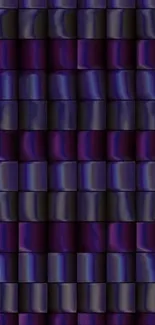 3D abstract dark purple mobile wallpaper.