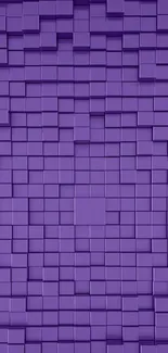 3D purple geometric wallpaper with modern design.