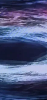 Abstract cosmic wave art with vibrant colors