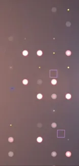 Abstract glowing dots on gradient backdrop.