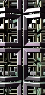 Intricate geometric abstract design wallpaper.