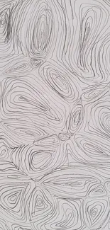 Abstract line art wallpaper with intricate patterns in black and white.