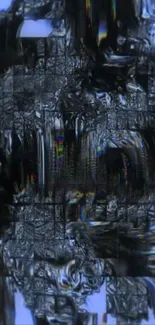 Abstract metallic texture wallpaper with modern design.
