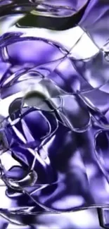 Abstract purple glass texture wallpaper.