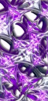 Purple abstract pattern wallpaper with artistic design