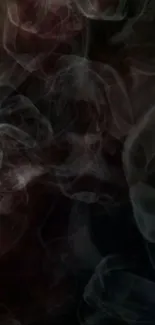 Abstract smoke wallpaper with dark, swirling patterns for phone backgrounds.