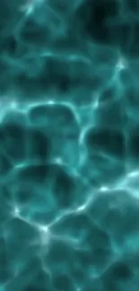 Abstract teal water texture mobile wallpaper with calming flow.