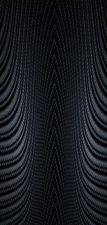 Abstract dark textile pattern wallpaper with elegant design.