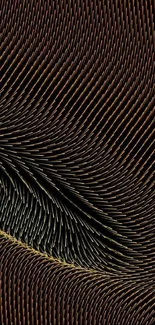 Intricate abstract texture with dynamic lines on a mobile wallpaper.