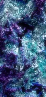 Textured abstract wallpaper with purple and blue hues