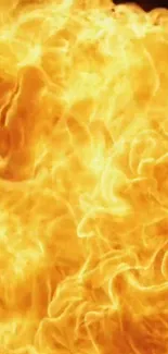 Amber Orange Heat Live Wallpaper