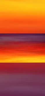 Amber Orange Sky Live Wallpaper