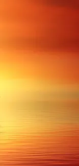 Amber Orange Water Live Wallpaper