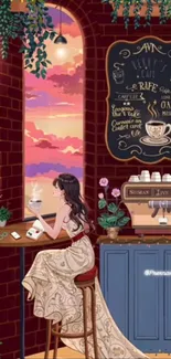 Animation Restaurant Tea Party Live Wallpaper