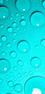 Aqua bubble wallpaper with vibrant bubbles.