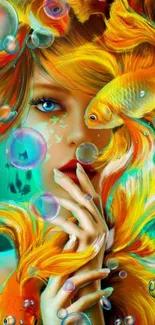 Art Paint Organism Painting Live Wallpaper