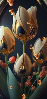 Art Petal Plant Live Wallpaper