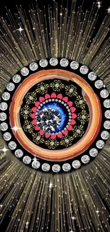 Art Wood Symmetry Live Wallpaper