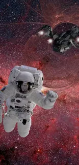 Astronaut World Organism Live Wallpaper