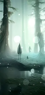 Atmosphere Plant Branch Live Wallpaper