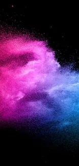 Atmosphere Purple Nebula Live Wallpaper