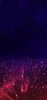 Atmosphere Purple Water Live Wallpaper