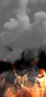 Atmosphere Sky Fire Live Wallpaper