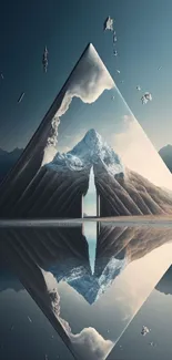 Atmosphere Sky Mountain Live Wallpaper