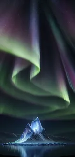 Aurora Night Astronomical Object Live Wallpaper