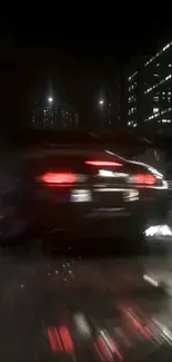 Automotive Lighting Night Performance Car Live Wallpaper