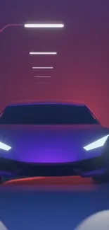 Automotive Lighting Vehicle Hood Live Wallpaper