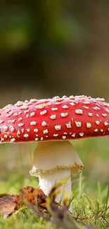 Autumn Fungus Mushroom Live Wallpaper