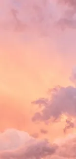 Pastel-colored cloudy sky with pink and purple hues.