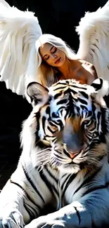 Bengal Tiger Siberian Tiger White Live Wallpaper