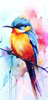 Bird Beak Paint Live Wallpaper