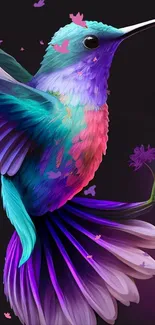 Bird Beak Purple Live Wallpaper