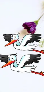 Bird Drawing Racy Live Wallpaper