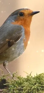 Bird European Robin Beak Live Wallpaper