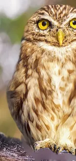 Bird Eye Owl Live Wallpaper