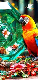 Bird Macaw Parrot Live Wallpaper